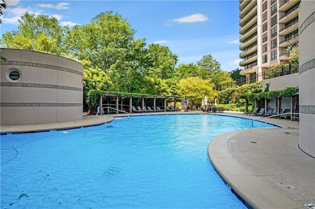 view of swimming pool