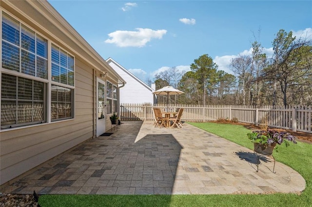 view of patio / terrace