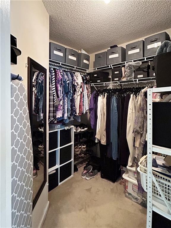 21 Picketts Ridge Ln, Acworth, GA 30101 - spacious closet with carpet