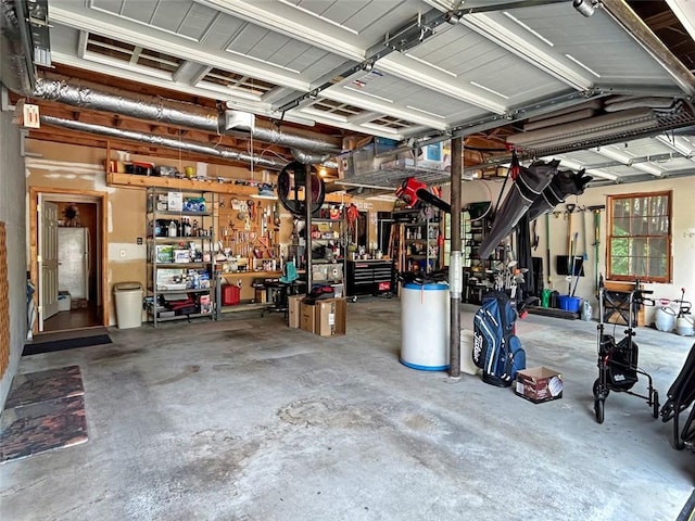 21 Picketts Ridge Ln, Acworth, GA 30101 - garage with a workshop area