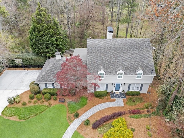 bird's eye view