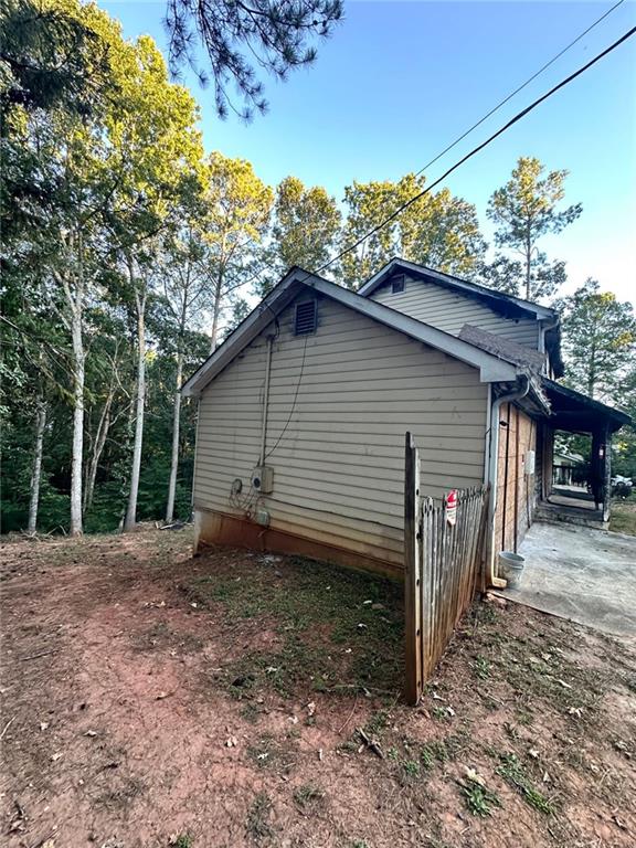 view of property exterior