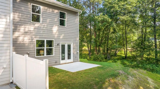1317 Aura Ln, Lawrenceville, GA 30045 - rear view of house featuring a patio area