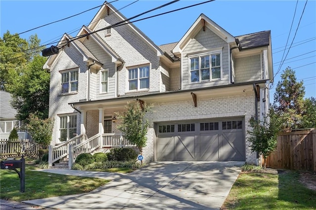 property entrance with covered porch