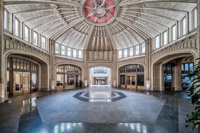 57 Forsyth St NW Unit 12B, Atlanta, GA 30303 - building lobby featuring a towering ceiling