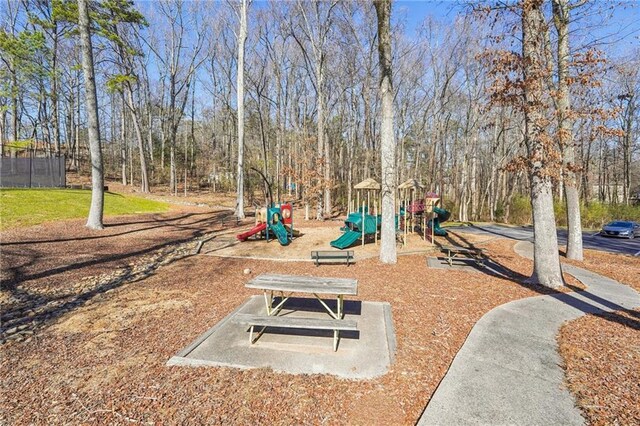 view of playground