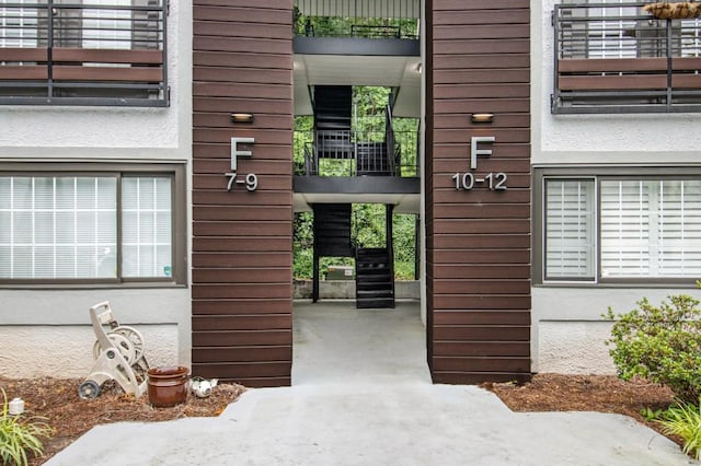1445 Monroe Dr NE Unit F10, Atlanta, GA 30324 - doorway to property with a balcony