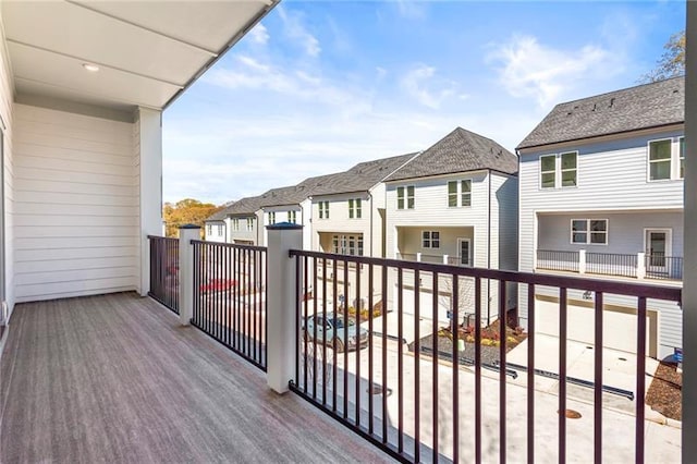 490 Hammons Way, Atlanta, GA 30315 - wooden terrace featuring a residential view
