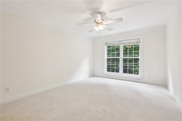 1634 Ponce De Leon Ave NE Unit 514, Atlanta, GA 30307 - empty room featuring ornamental molding, carpet flooring, and a ceiling fan
