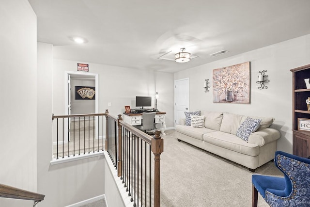 2046 Westbrook Rd, Commerce, GA 30530 - living area featuring carpet floors and baseboards