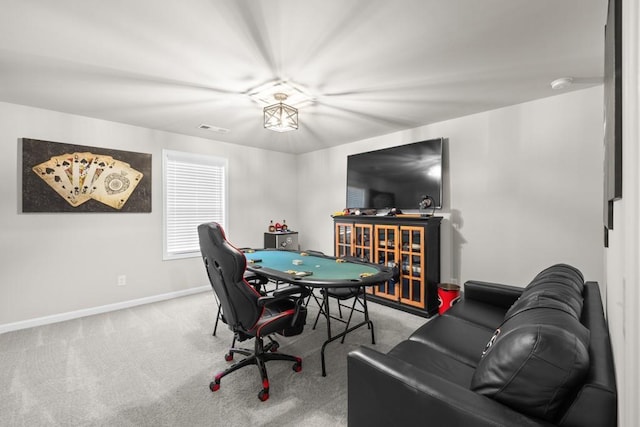 2046 Westbrook Rd, Commerce, GA 30530 - rec room with baseboards and carpet floors