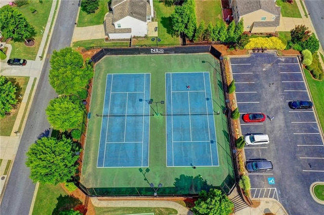 aerial view