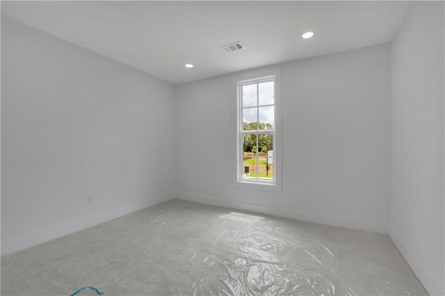 380 Hillcrest View Dr, Suwanee, GA 30024 - spare room with baseboards and recessed lighting
