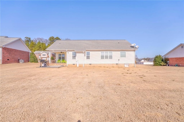 view of rear view of property