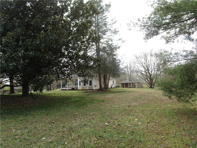 view of yard