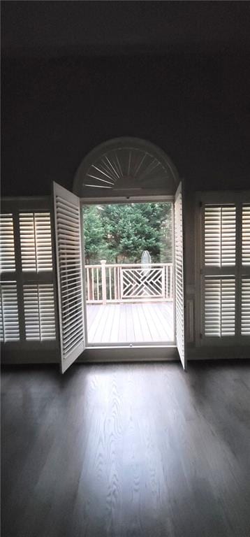 255 Carriage Station Dr, Lawrenceville, GA 30046 - entryway featuring wood finished floors