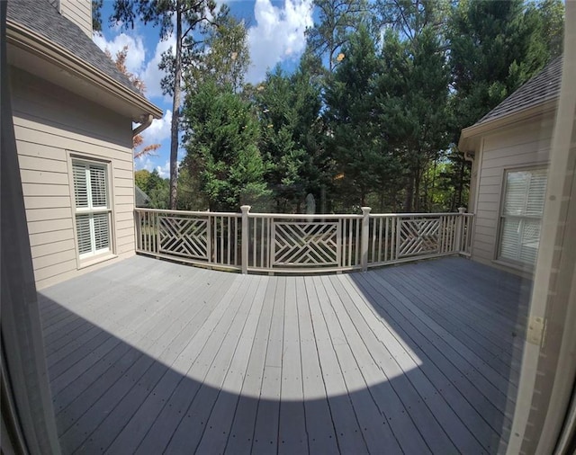 255 Carriage Station Dr, Lawrenceville, GA 30046 - deck featuring view of scattered trees