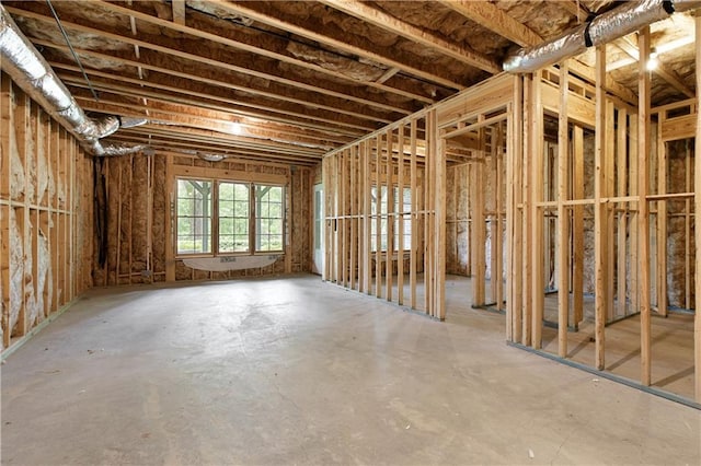 385 Windy Pines Trl, Roswell, GA 30075 - misc room with unfinished concrete floors