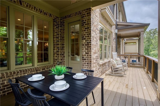 385 Windy Pines Trl, Roswell, GA 30075 - view of wooden terrace