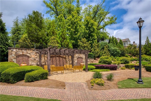 385 Windy Pines Trl, Roswell, GA 30075 - view of property's community featuring a pergola