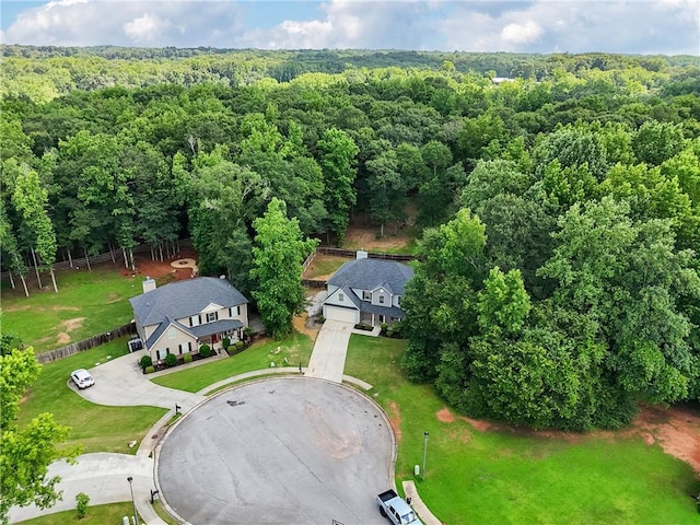 56 Sugar Leaf Ln, Jefferson, GA 30549 - bird's eye view of a heavily wooded area