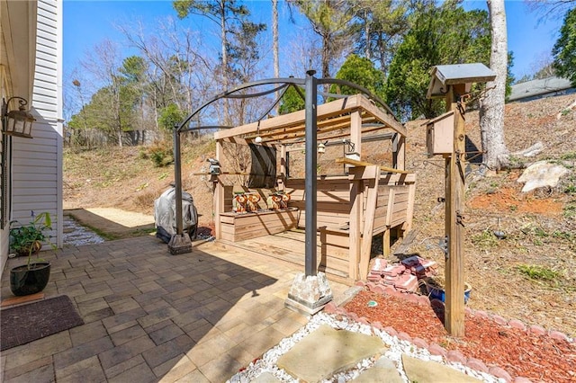 view of patio