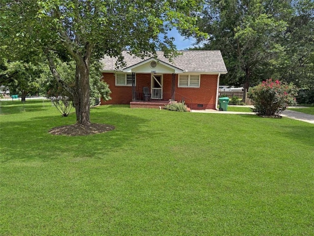 1146 Nelson St, Jackson, GA 30233 - single story home with crawl space, brick siding, and roof with shingles