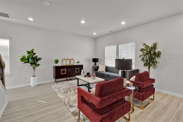 2766 Aralynn Way, College Park, GA 30337 - living area with light wood-style flooring, recessed lighting, and baseboards