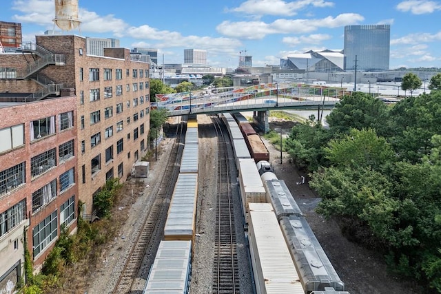 exterior space featuring a city view