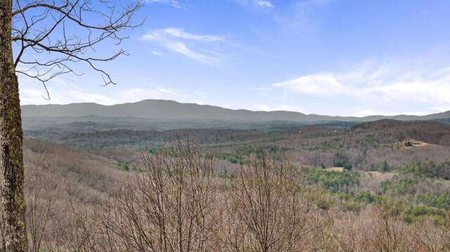 view of mountain feature