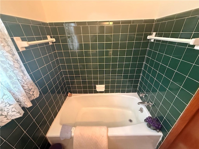bathroom with  shower combination