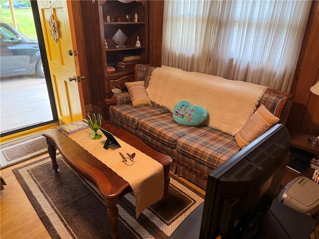 view of living area
