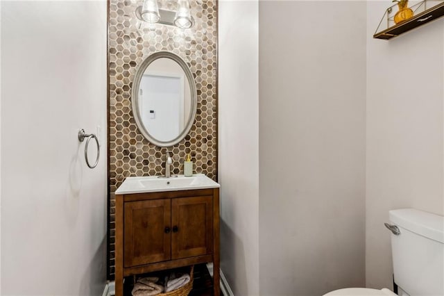 4266 Suwanee Brook Ct, Buford, GA 30518 - half bathroom with toilet and vanity