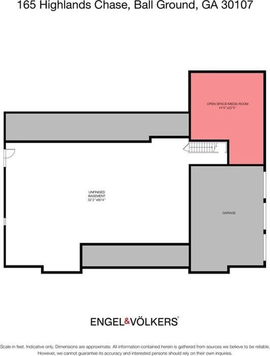 165 Highlands Chase, Ball Ground, GA 30107 - view of property floor plan