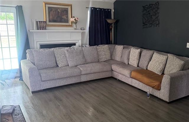 159 Misty Ridge Trl, Stockbridge, GA 30281 - living room featuring wood finished floors