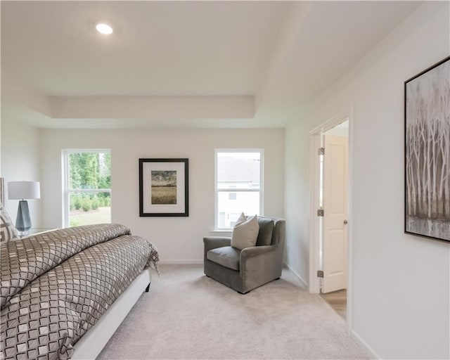 1577 Aiden Way Unit 39, Conyers, GA 30013 - carpeted bedroom featuring a raised ceiling and baseboards