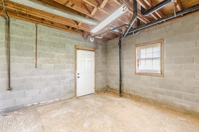 7928 S Giles Rd, Douglasville, GA 30135 - below grade area with concrete block wall