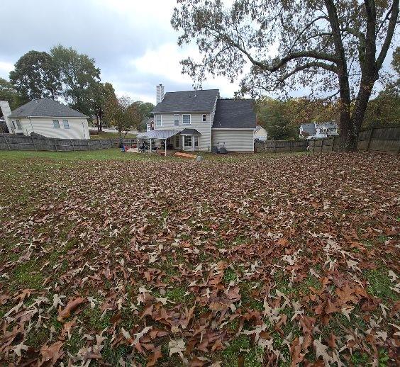 view of rear view of house