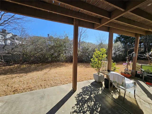 view of patio / terrace