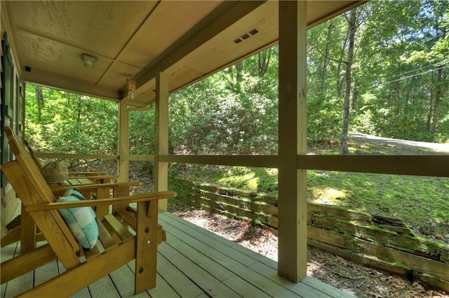 276 Pine Ridge Rd, Ellijay, GA 30536 - view of wooden deck