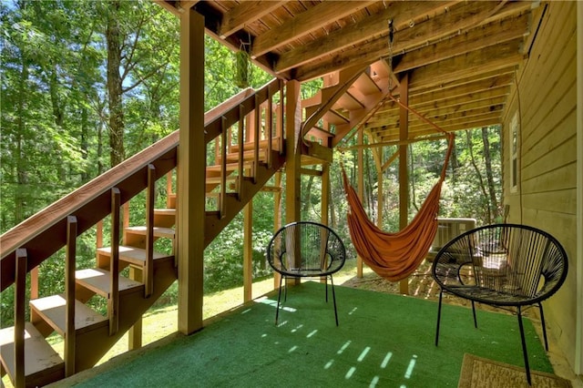 276 Pine Ridge Rd, Ellijay, GA 30536 - view of playground featuring stairs and a putting green