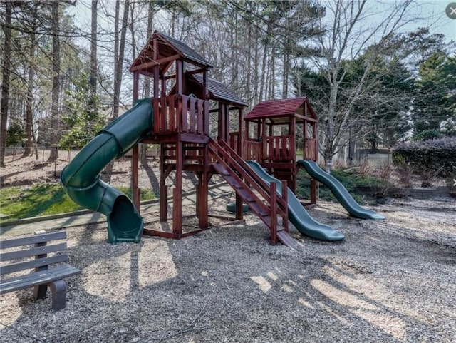 3850 Laurel Dr NW, Acworth, GA 30101 - community play area with view of wooded area