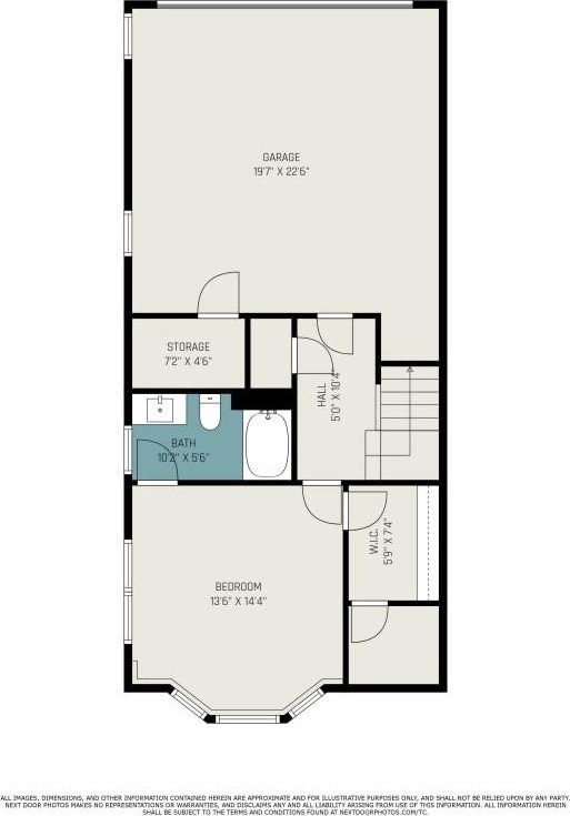 1216 Virginia Ct NE Unit 8, Atlanta, GA 30306 - floor plan / room layout