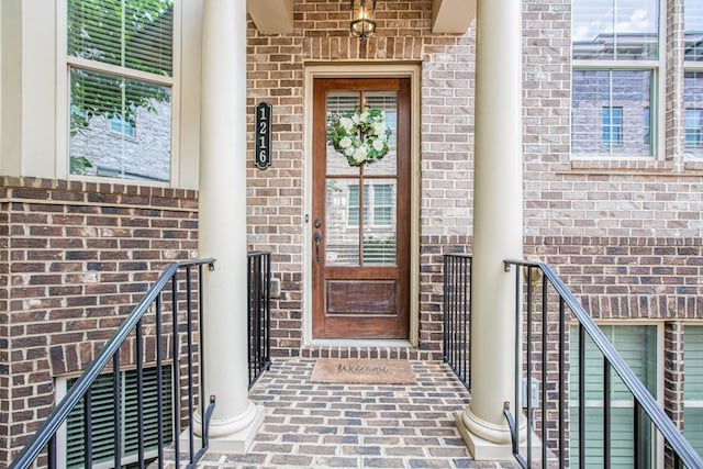 1216 Virginia Ct NE Unit 8, Atlanta, GA 30306 - entrance to property with brick siding
