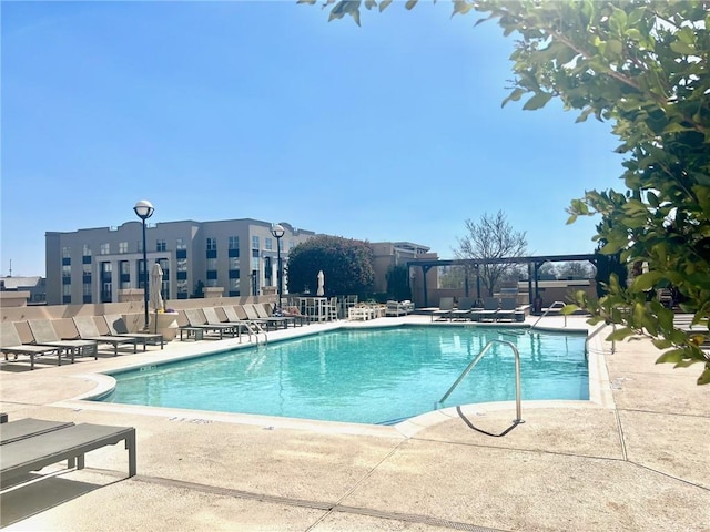 community pool featuring a patio