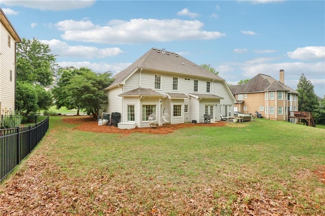 view of rear view of house