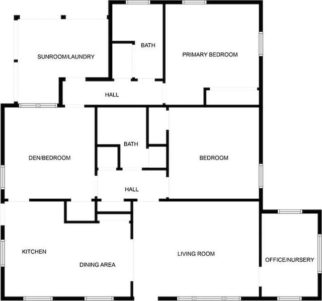 2272 Desmond Dr, Decatur, GA 30033 - floor plan / room layout