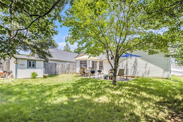 3198 Liberty Commons Dr, Kennesaw, GA 30144 - rear view of property with a patio and a storage shed