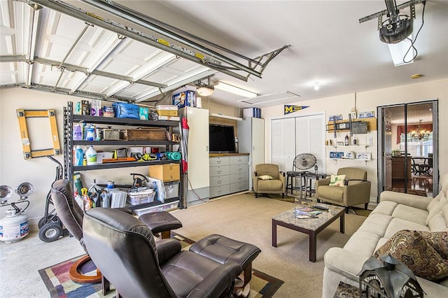 3198 Liberty Commons Dr, Kennesaw, GA 30144 - garage featuring a garage door opener