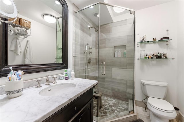 657 E Paces Ferry Rd NE, Atlanta, GA 30305 - bathroom featuring vanity and a stall shower